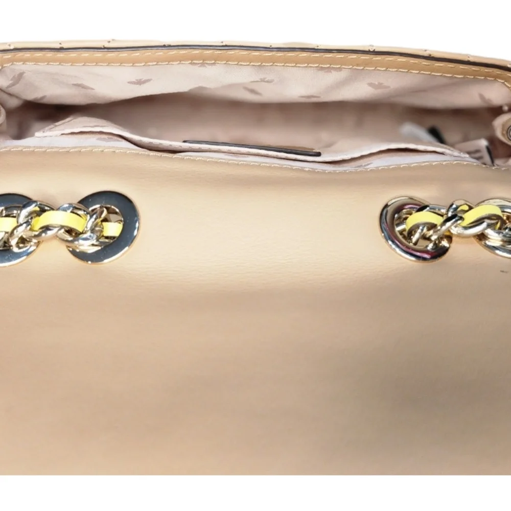 Kate Spade Emelyn Briar Lane Mini Quilted Crossbody in White/Beige - Picture 9 of 10